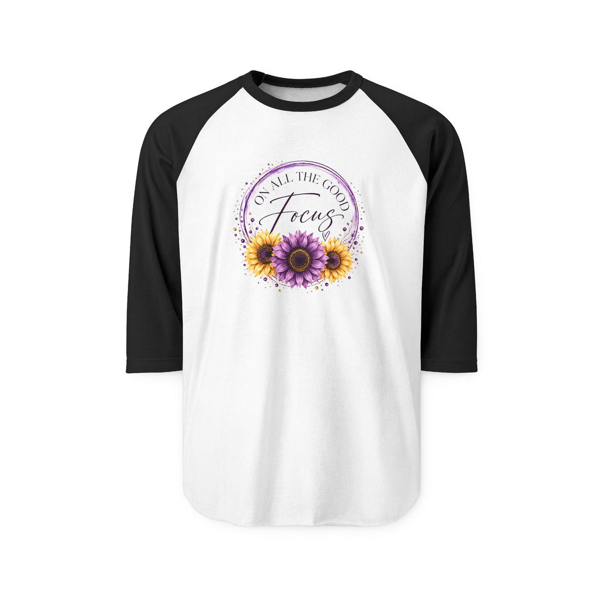 Focus On All The Good Baseball Tee