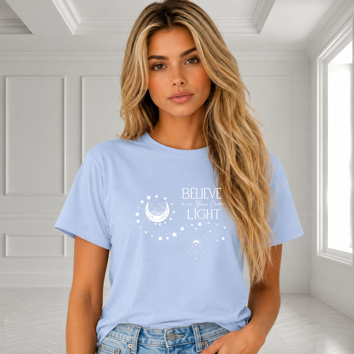 Believe In Your Own Light T‑Shirt