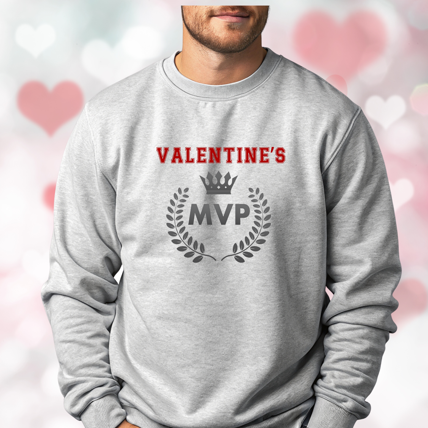 Valentine's MVP Crewneck Sweatshirt