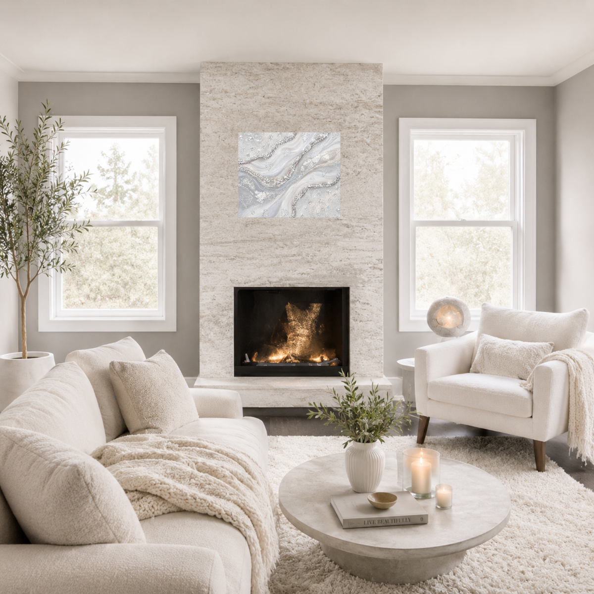 Diamonds Within Canvas Wall Art