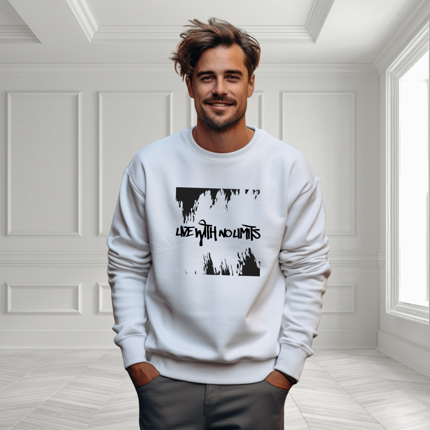 Live With No Limits Crewneck Sweatshirt