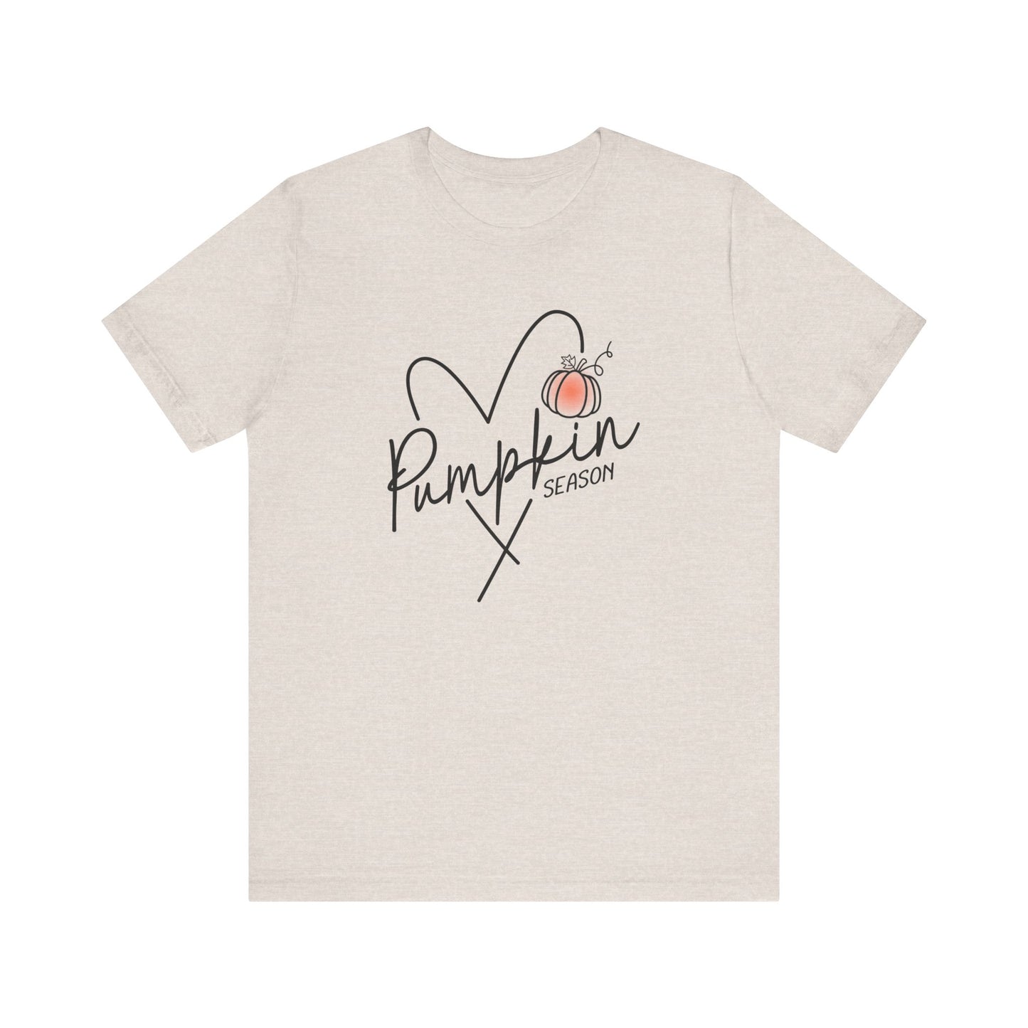 Pumpkin Season Heart T-Shirt