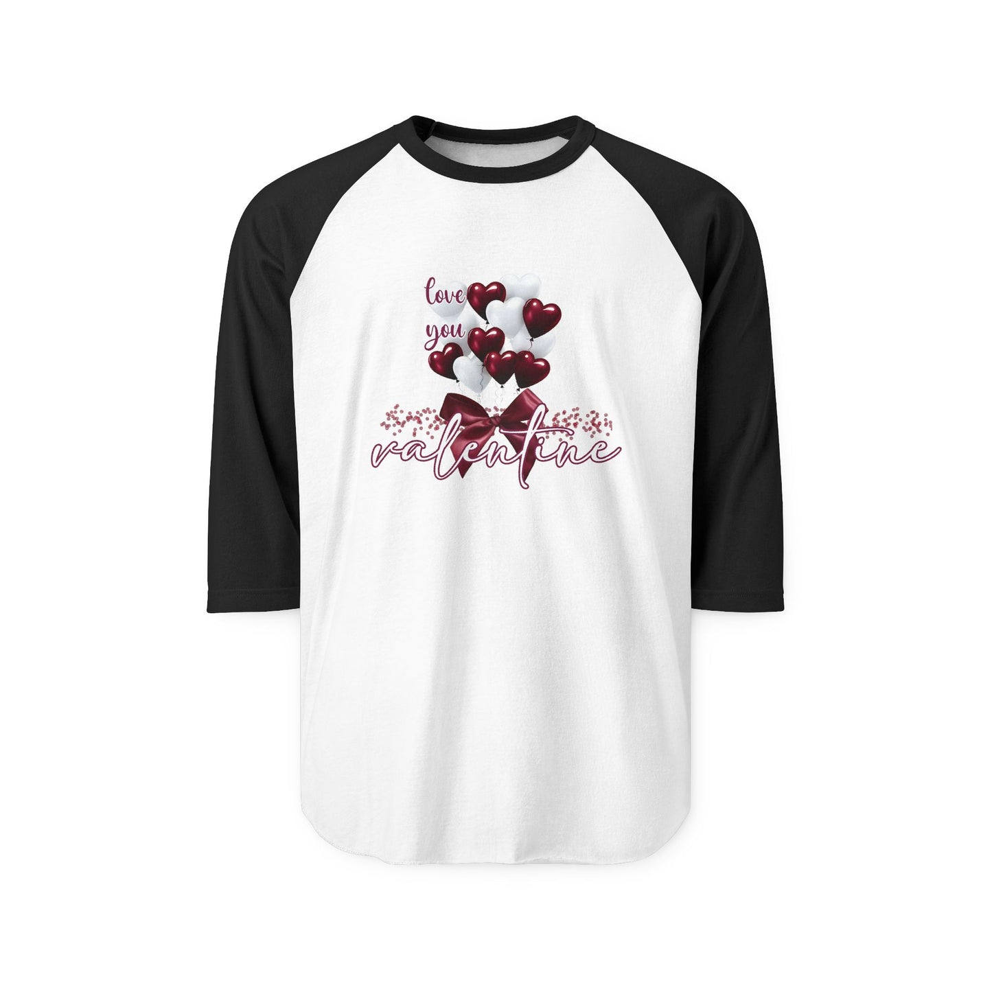 Love You Valentine Baseball Tee