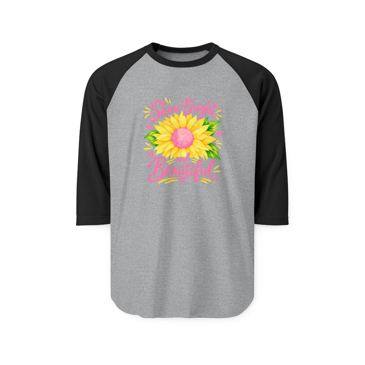 Shine Bright And Beautiful Baseball Tee