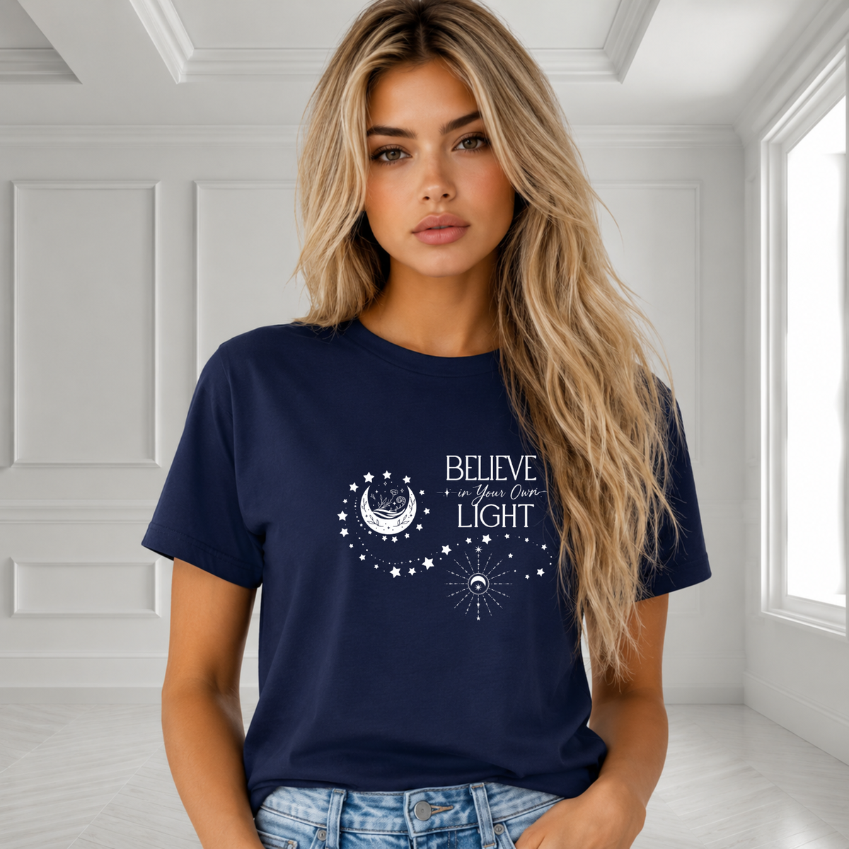 Believe In Your Own Light T‑Shirt