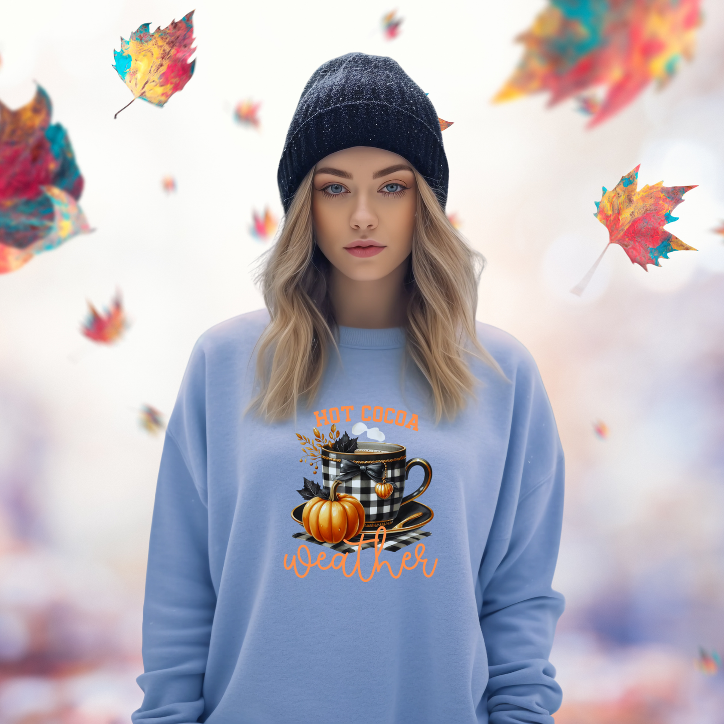 Hot Cocoa Weather Crewneck Sweatshirt
