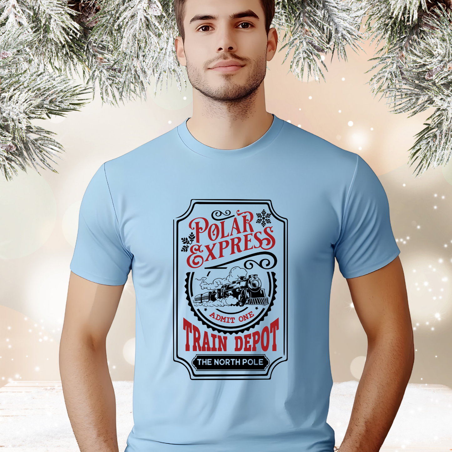 Polar Express Train Depot T‑Shirt