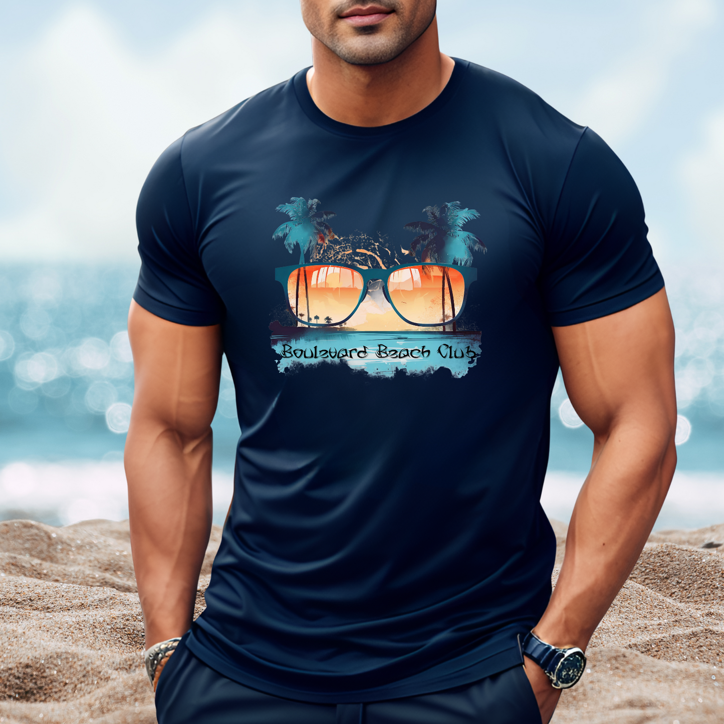 Boulevard Beach Club T-Shirt