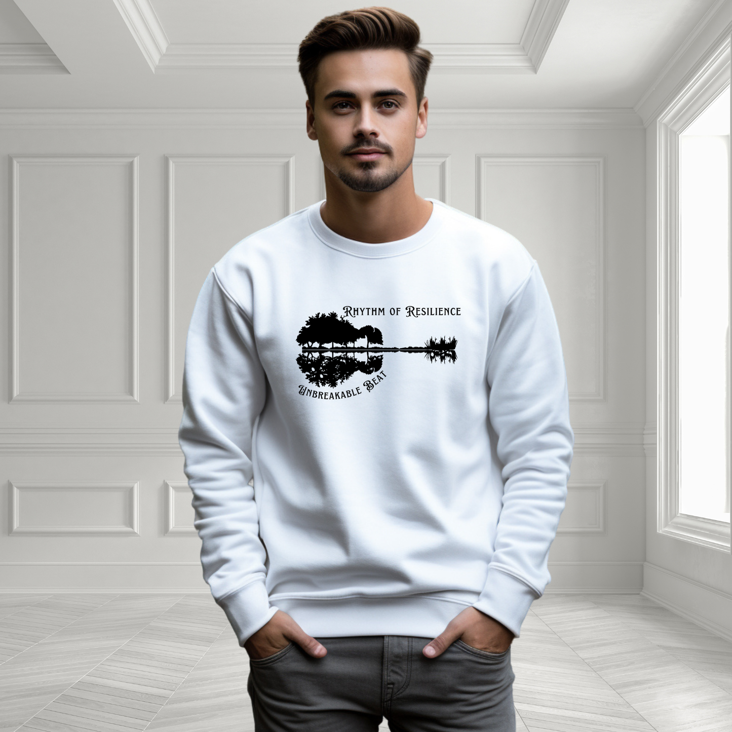 Rhythm Of Resilience Crewneck Sweatshirt
