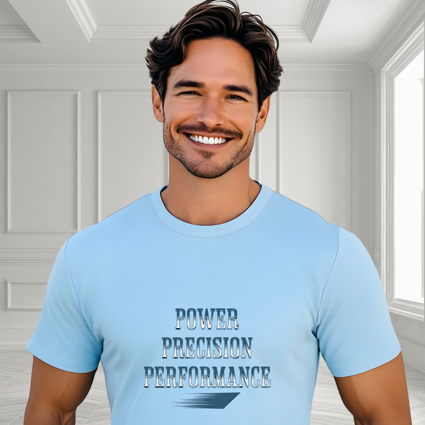 Power, Precision, Performance T‑Shirt