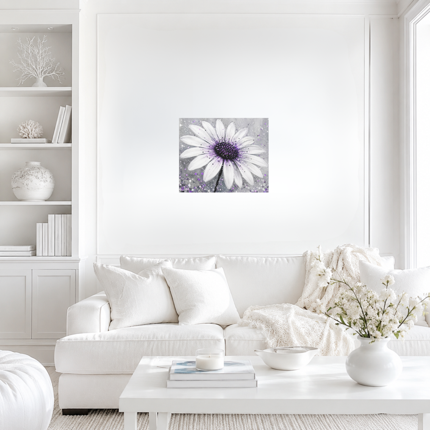 Lavender Elegance Canvas Wall Art