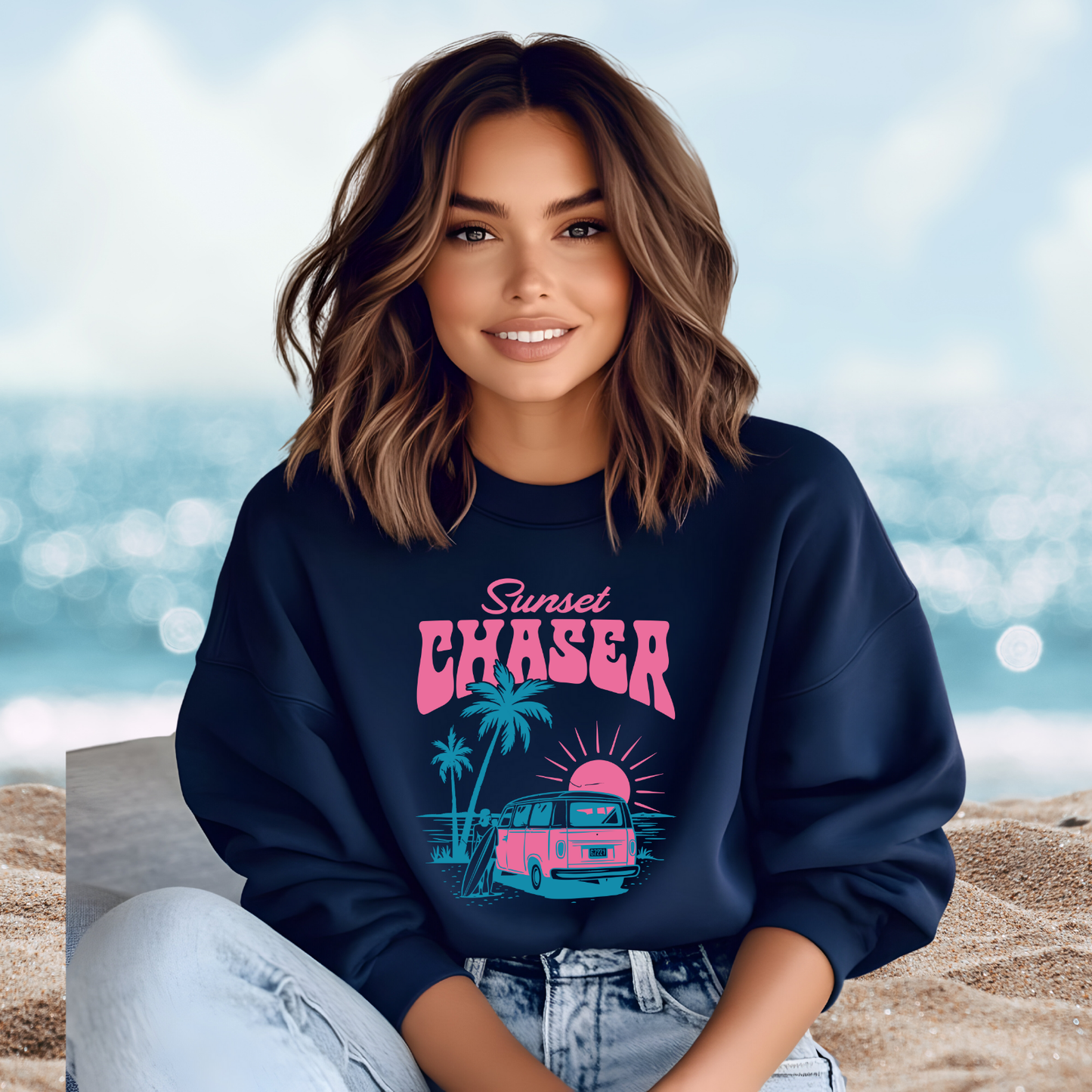 Sunset Chaser Crewneck Sweatshirt