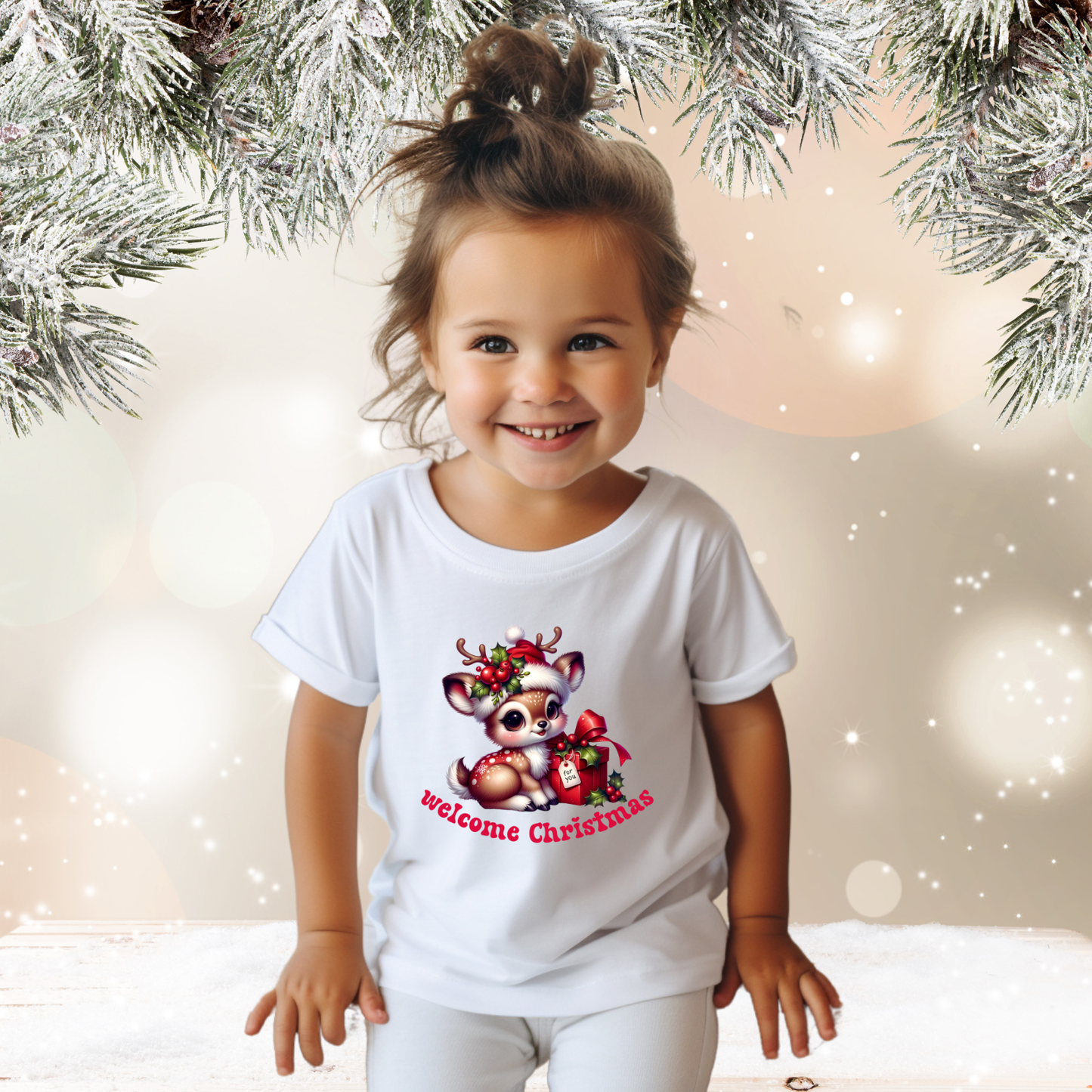 Welcome Christmas Toddler T-Shirt