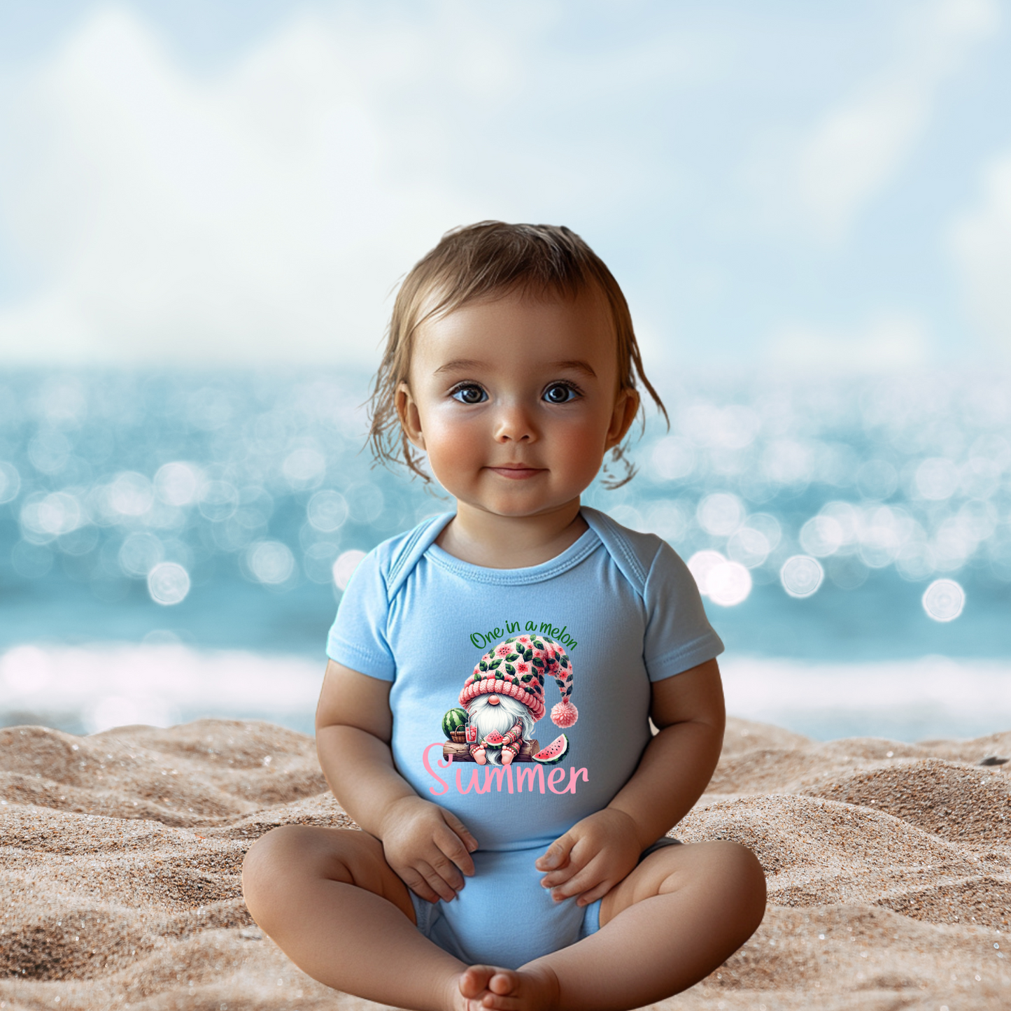 One In A Melon Summer Infant Short Sleeve Onesie