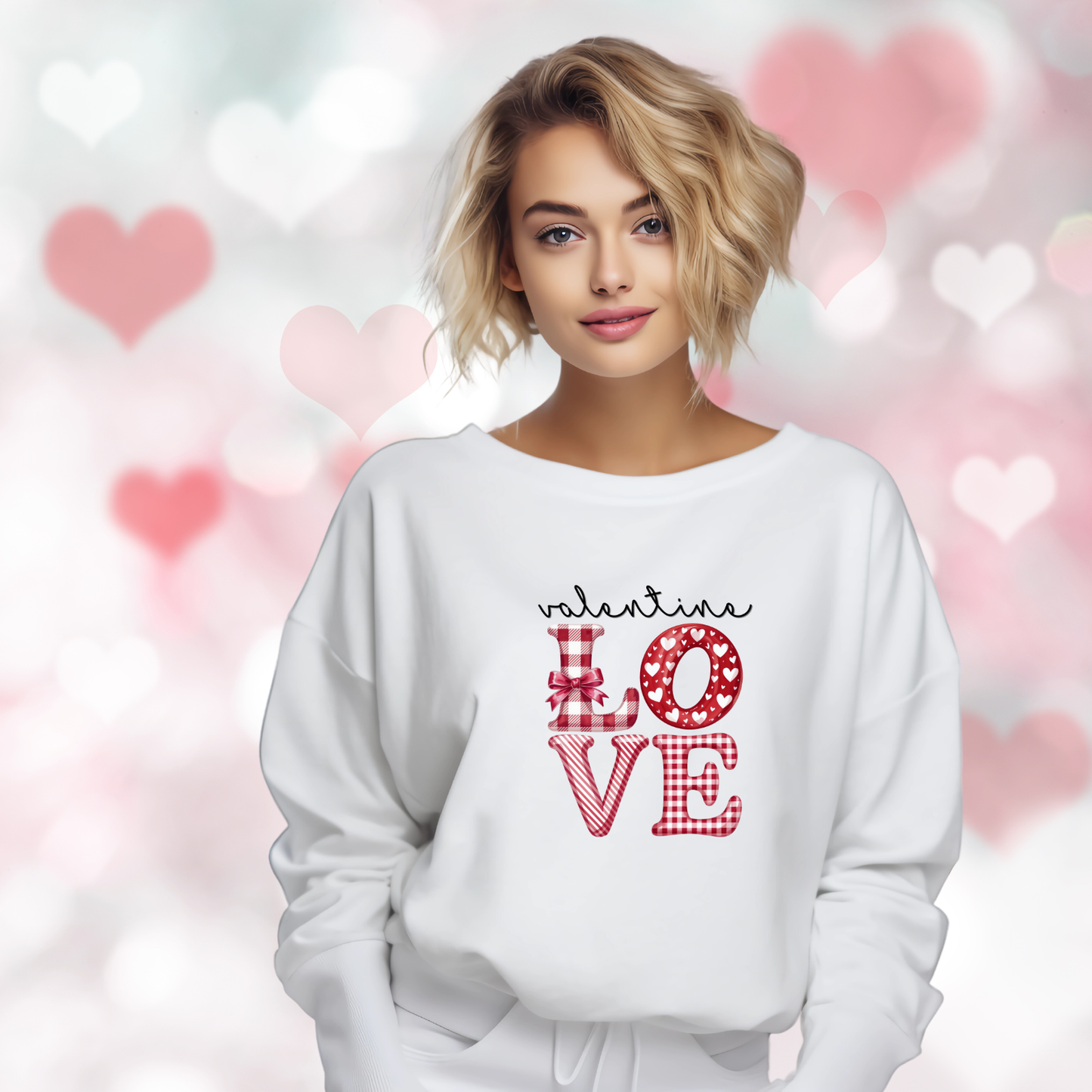Valentine Love Crewneck Sweatshirt