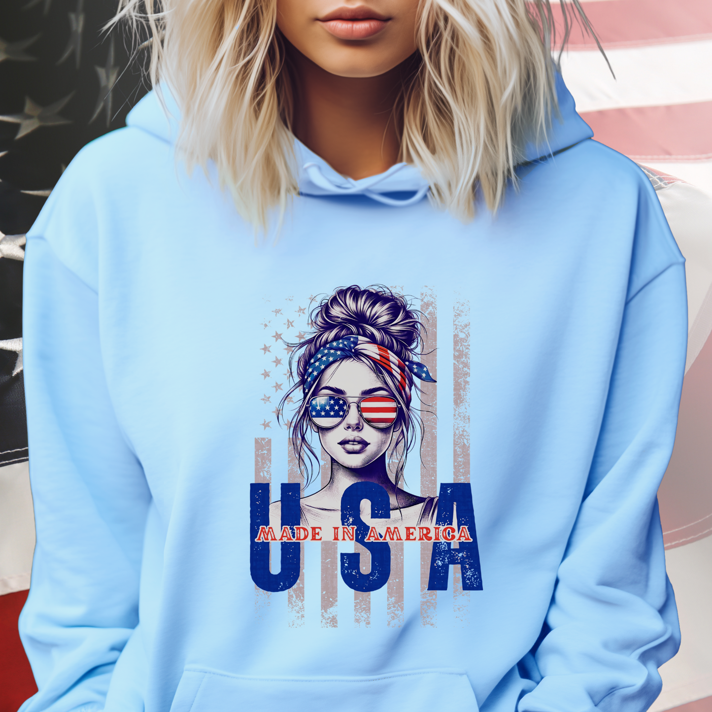Made In America Pullover Hoodie