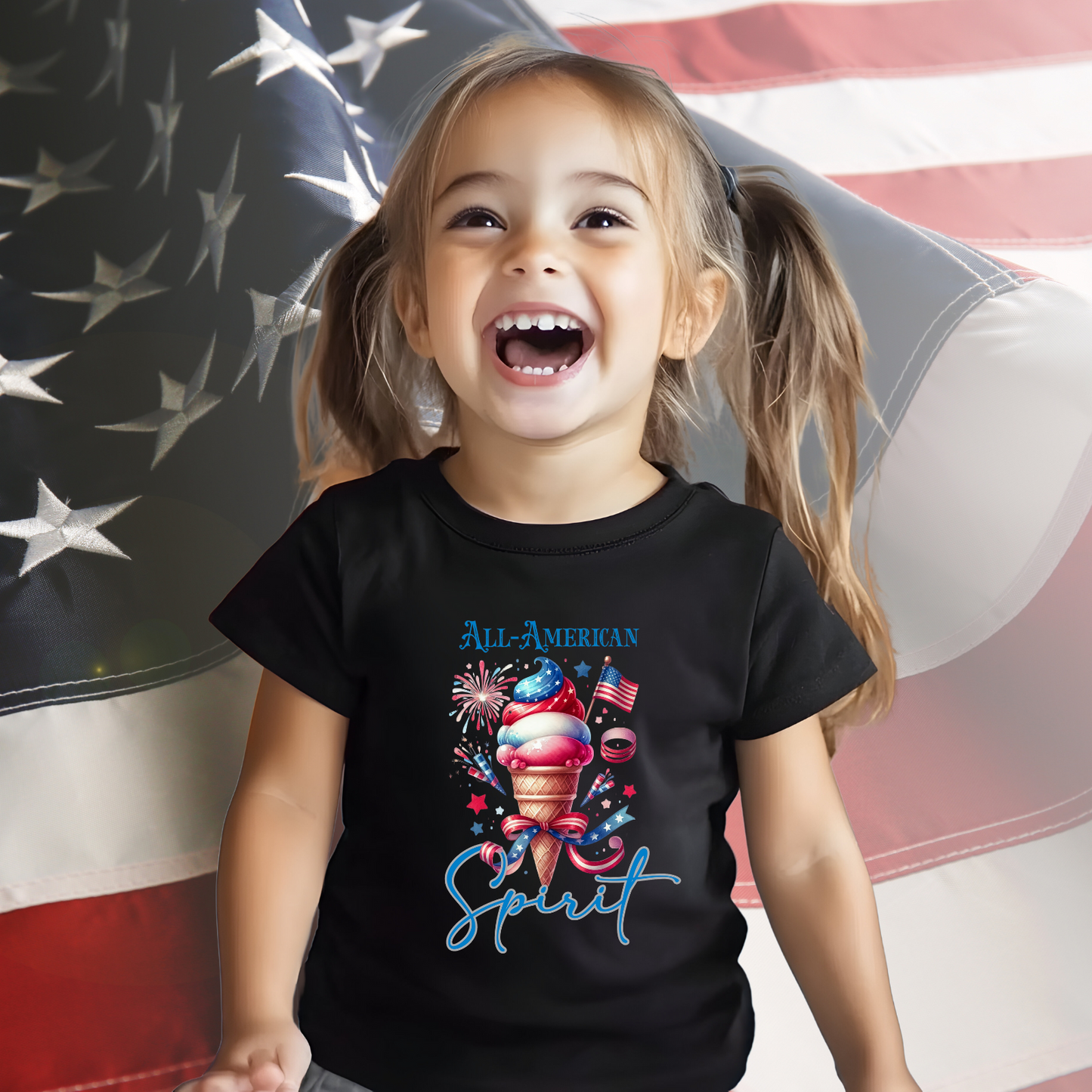 All-American Spirit Kid's T-Shirt