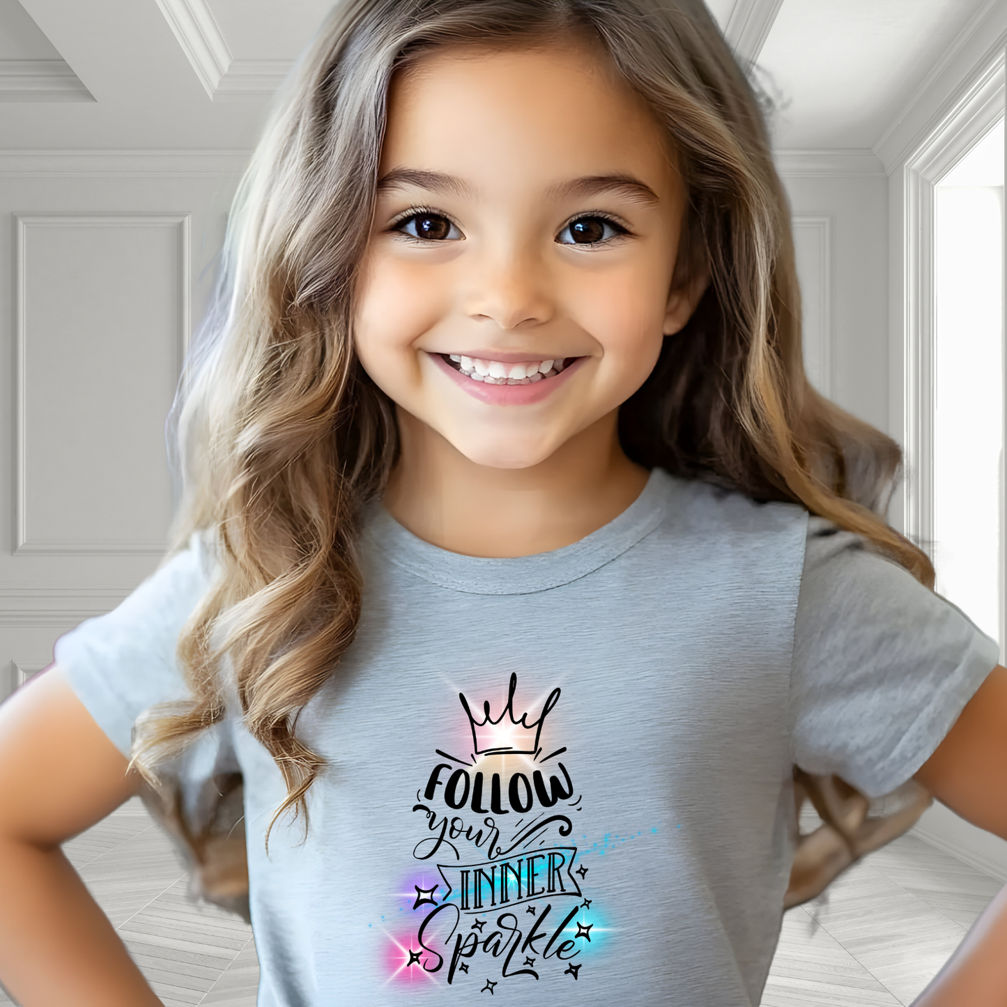 Follow Your Inner Sparkle Kid's T-Shirt