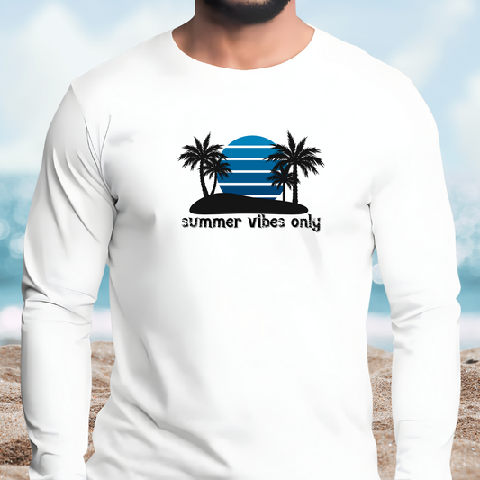 Summer Vibes Only Long Sleeve Tee