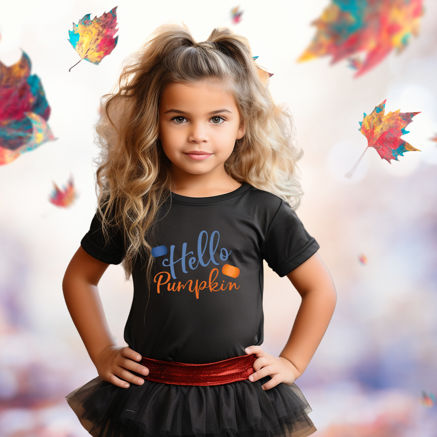 Hello Pumpkin Kid’s T-Shirt