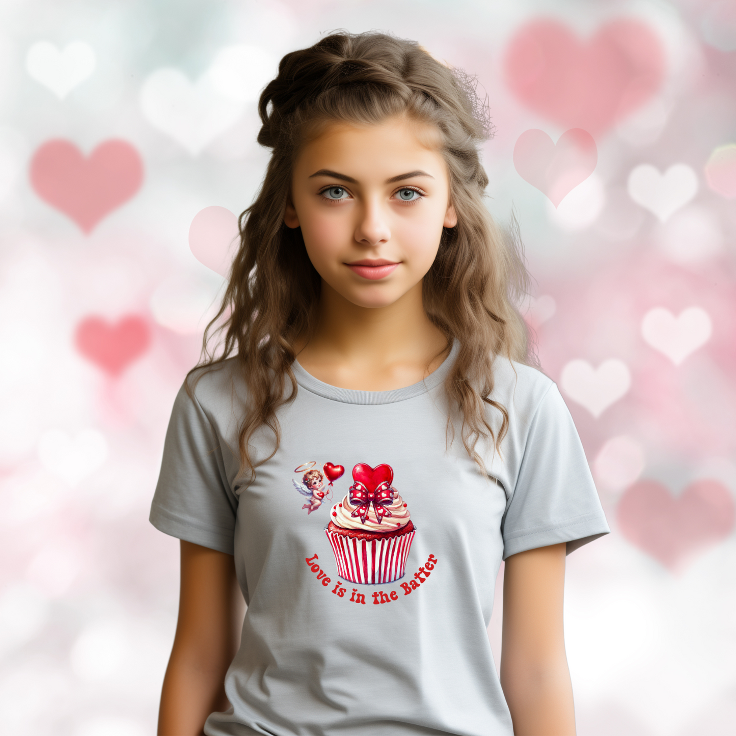 Love Is In The Batter Kid’s T-Shirt