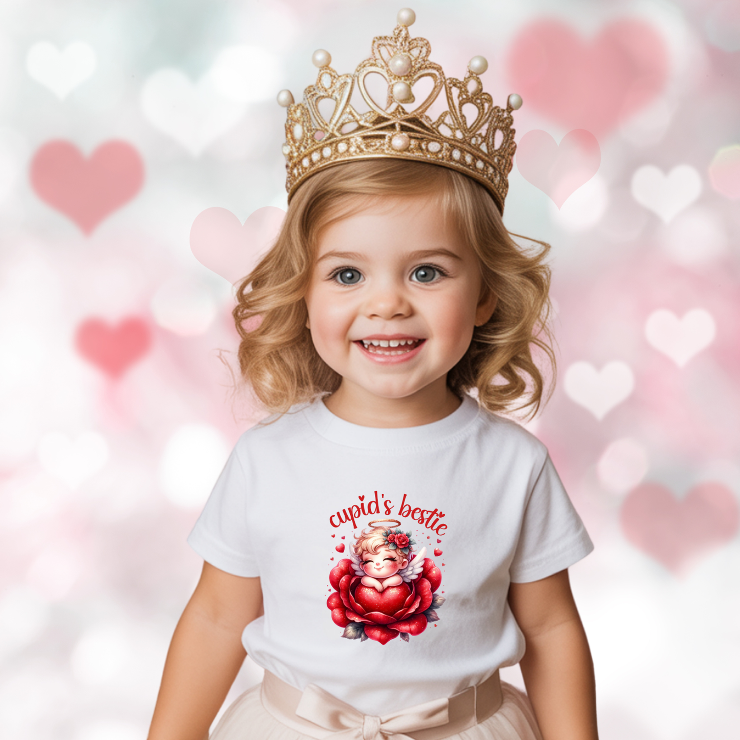 Cupid’s Bestie Toddler T-Shirt