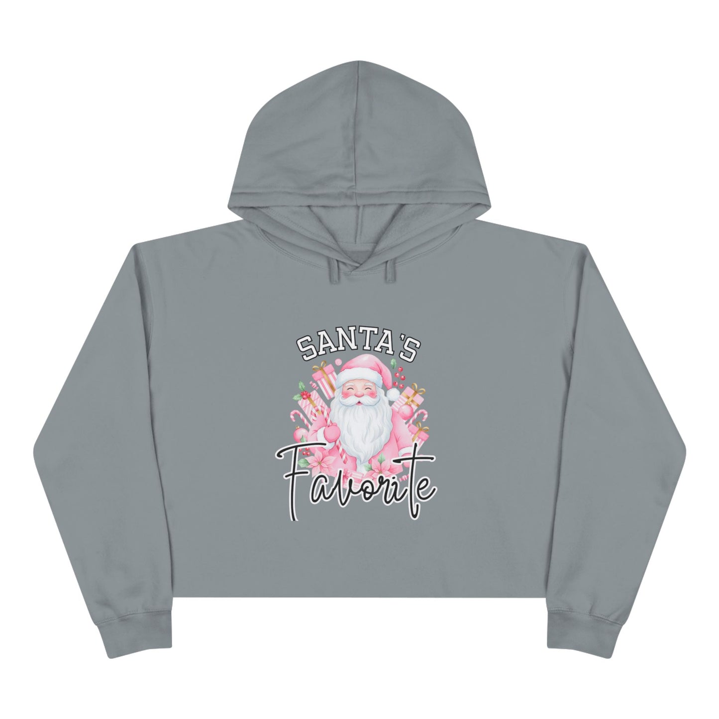 Santa’s Favorite Crop Hoodie