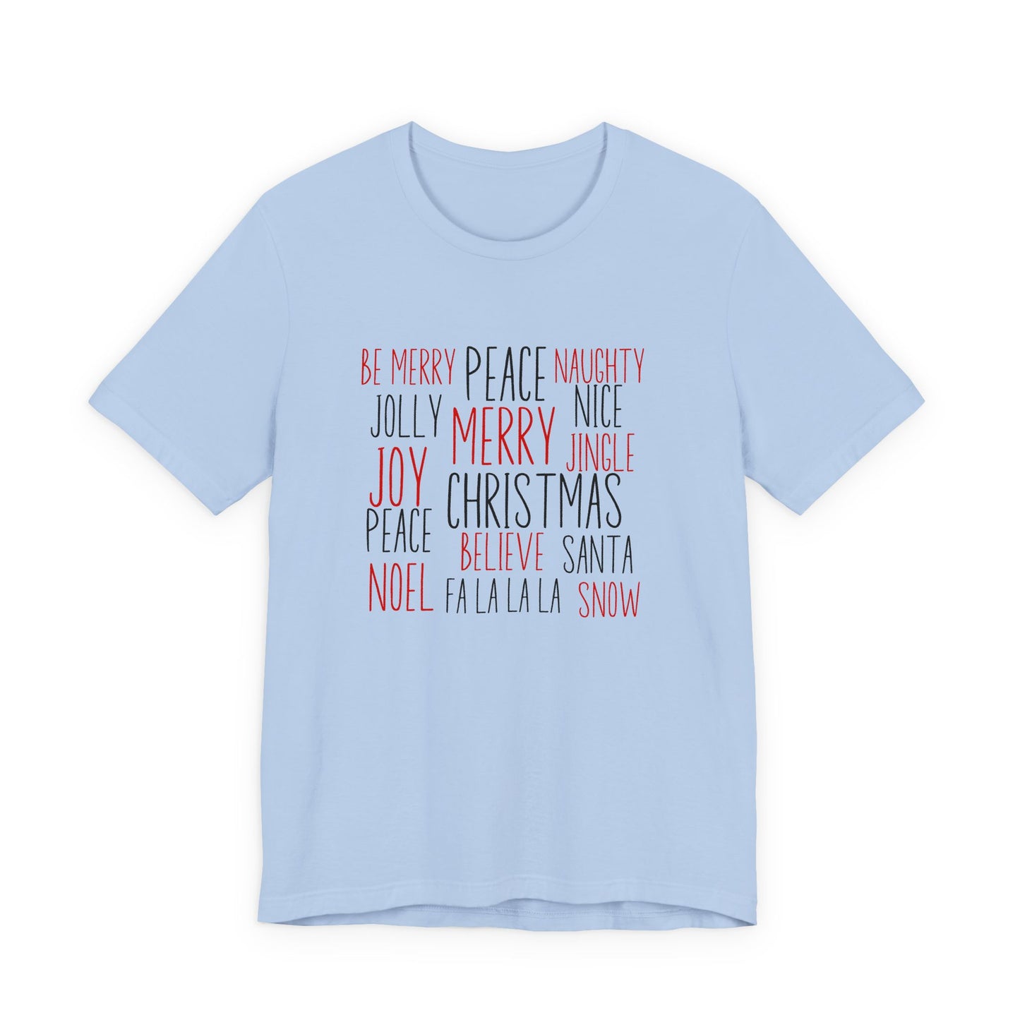 Festive Holiday Words T-Shirt
