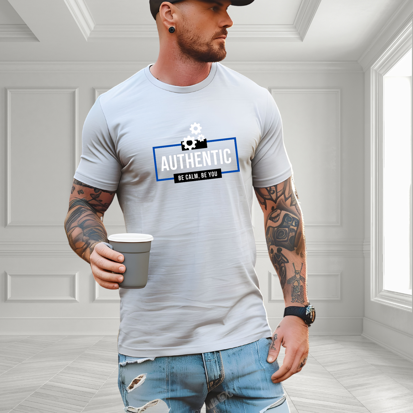 Authentic Be Calm, Be You T-Shirt