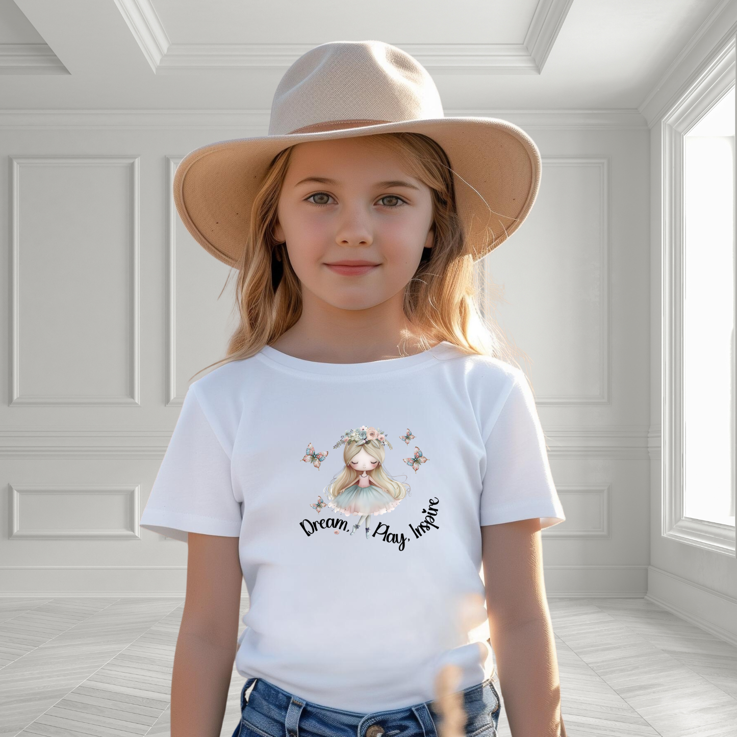 Dream, Play, Inspire Kid's T-Shirt