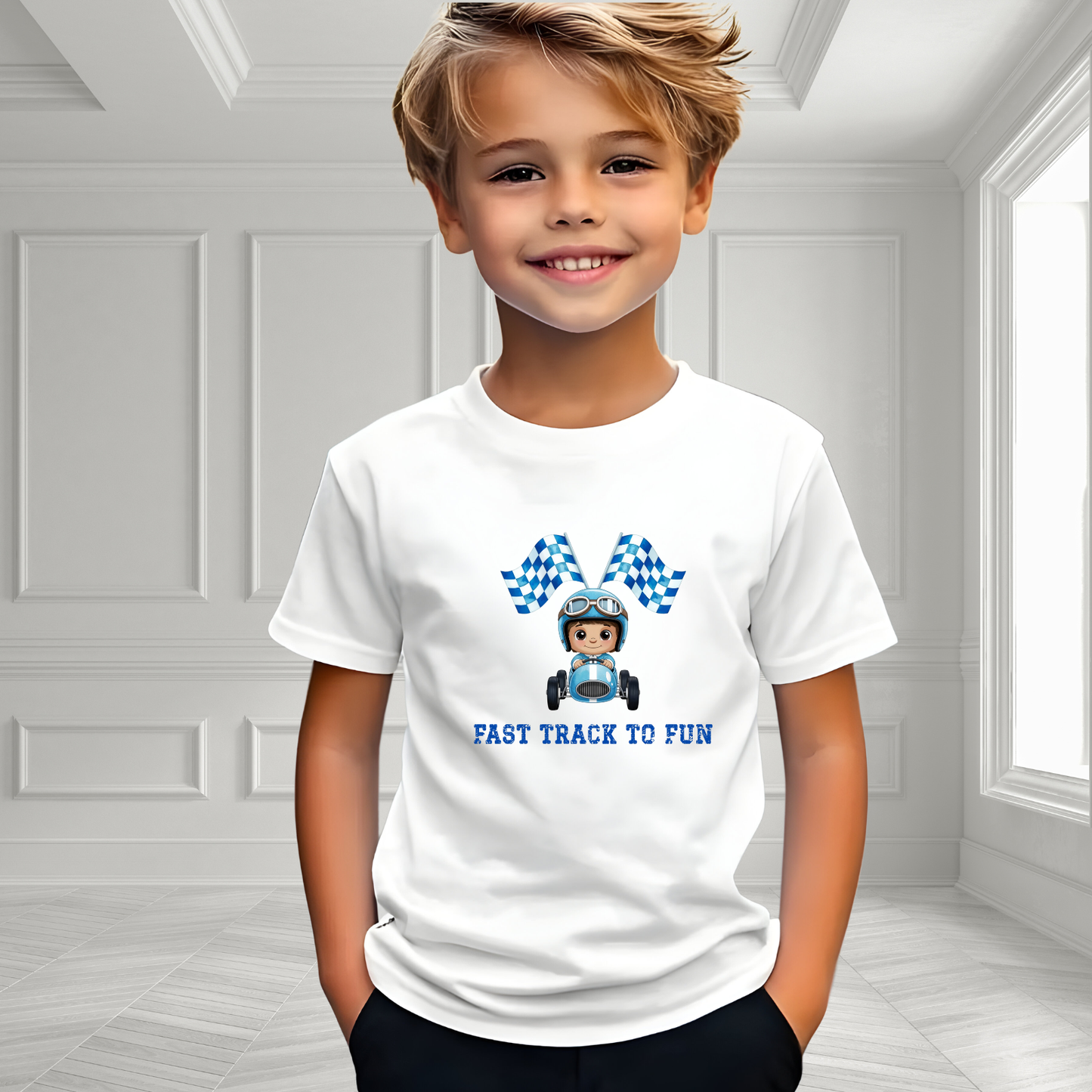 Fast Track To Fun Kid’s T-Shirt
