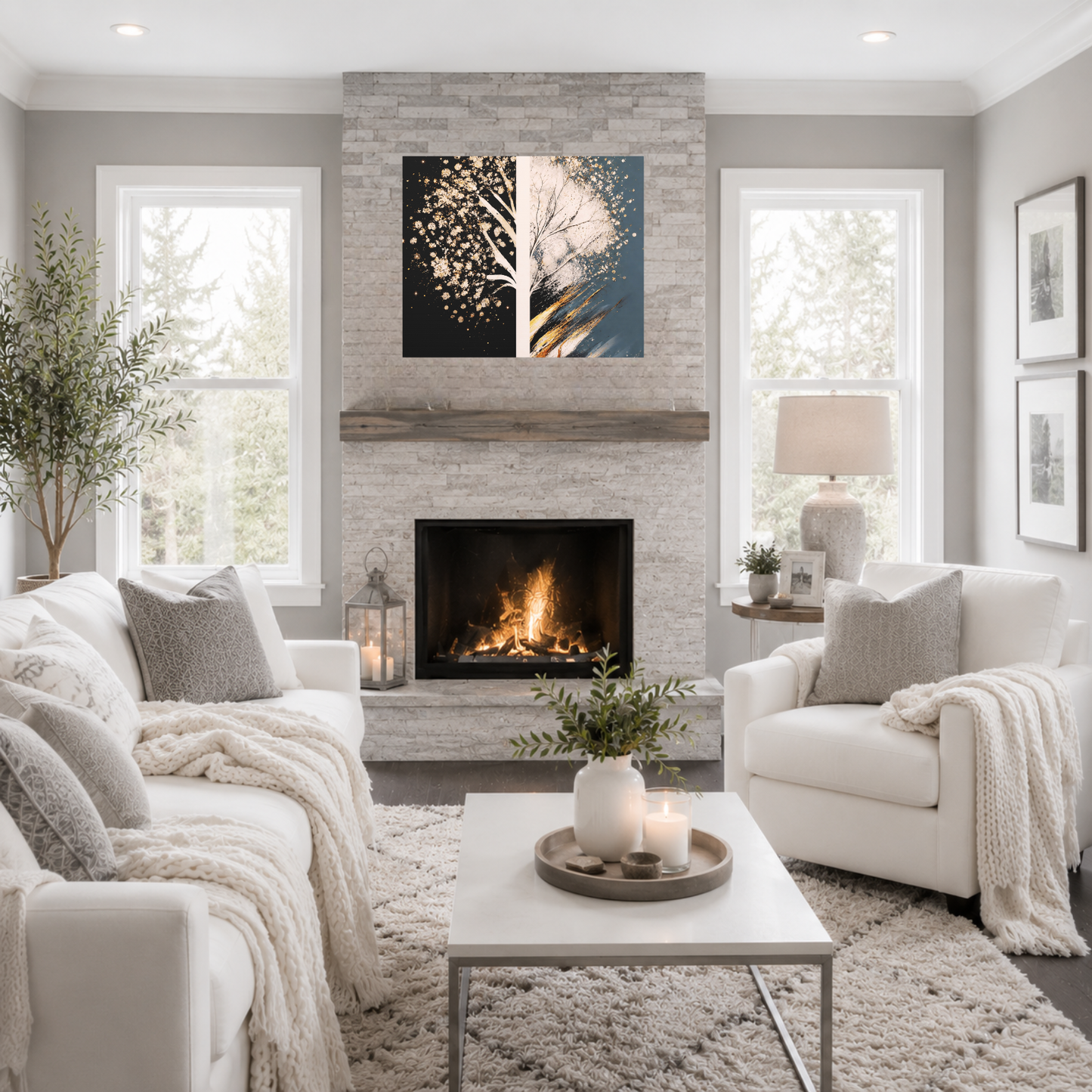 Rooted In Grace Canvas Wall Art