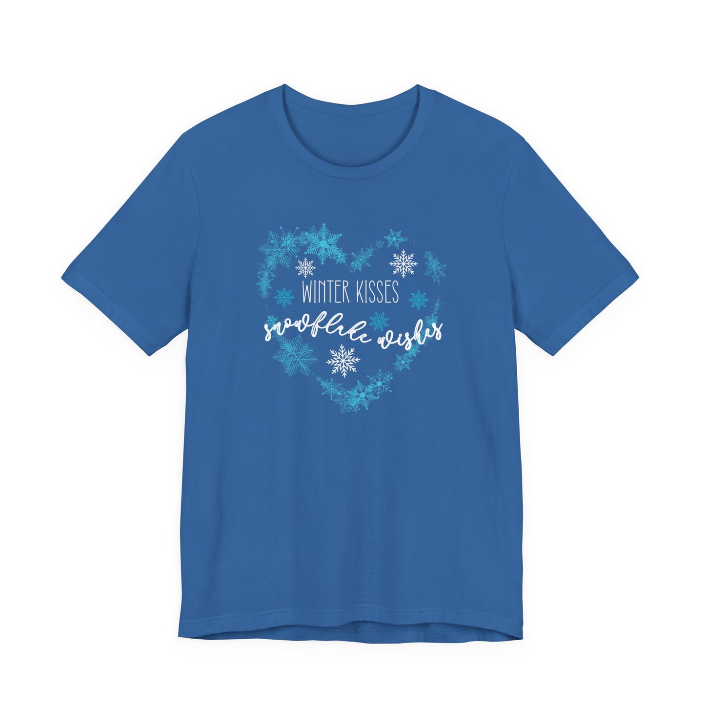Winter Kisses, Snowflake Wishes T-Shirt
