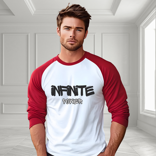 Infinite Power Baseball Tee