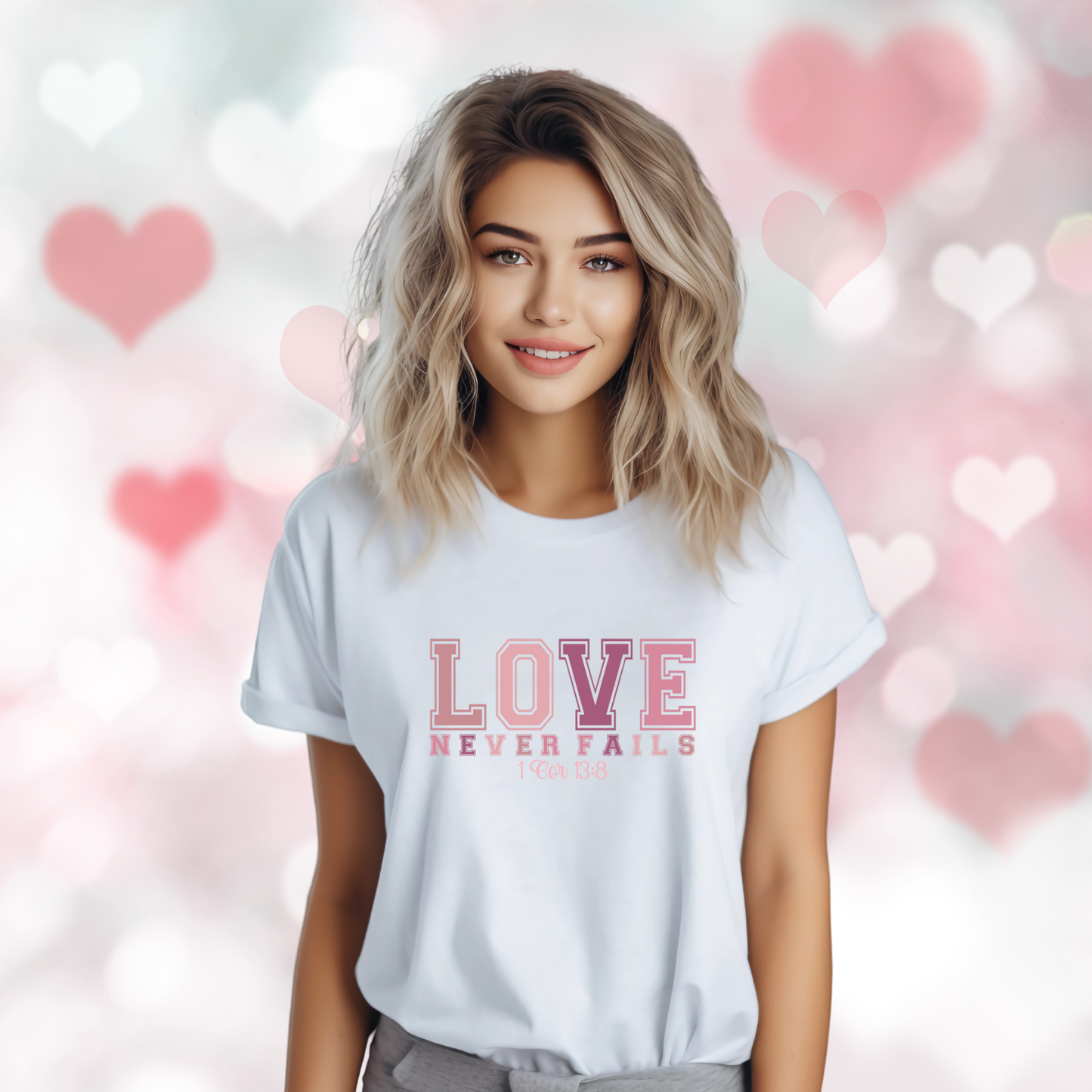 Love Never Fails T-Shirt