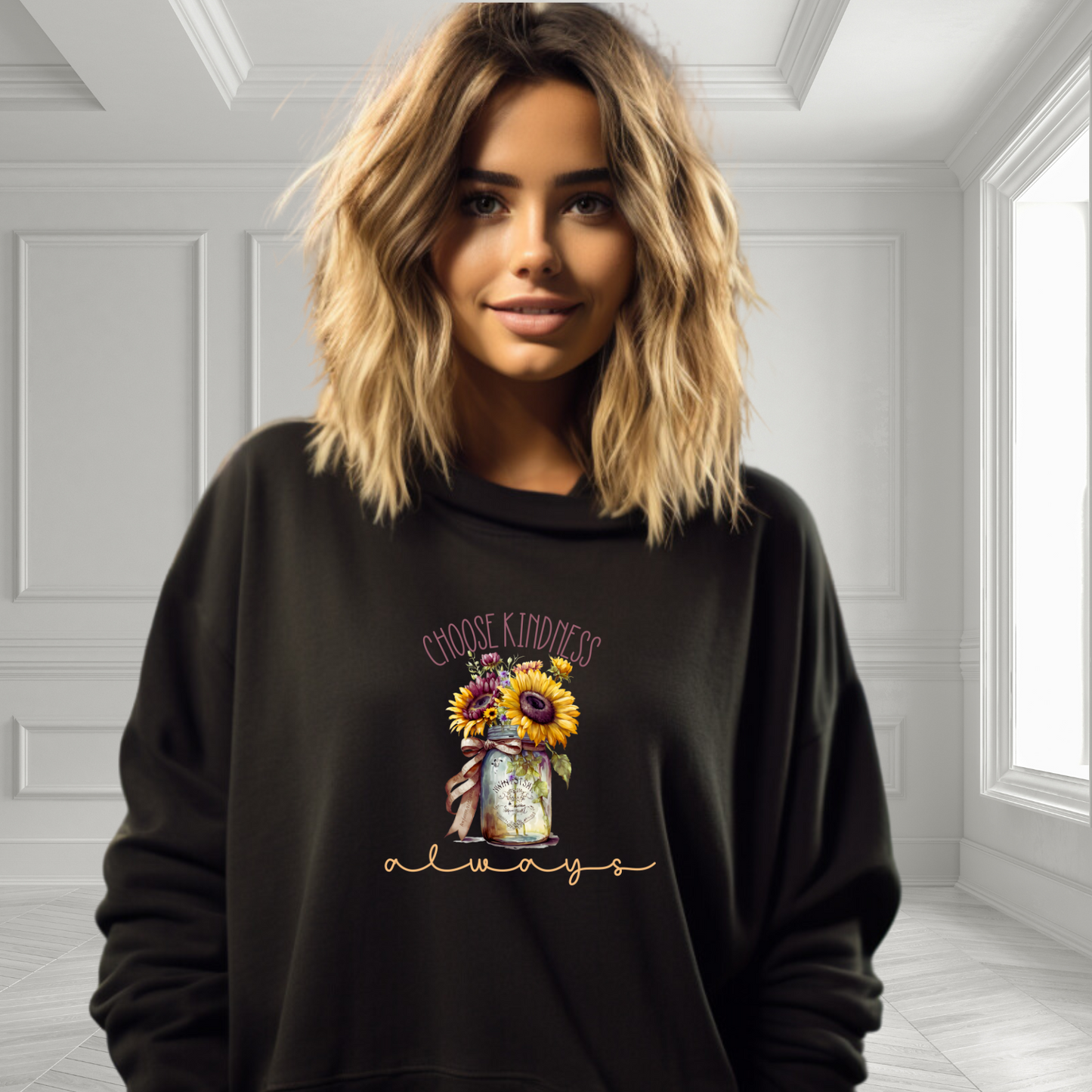 Choose Kindness Always Crewneck Sweatshirt