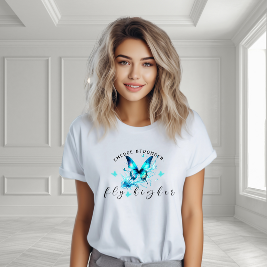 Emerge Stronger, Fly Higher T-Shirt