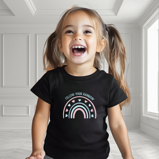 Follow Your Rainbow Kid's T-Shirt