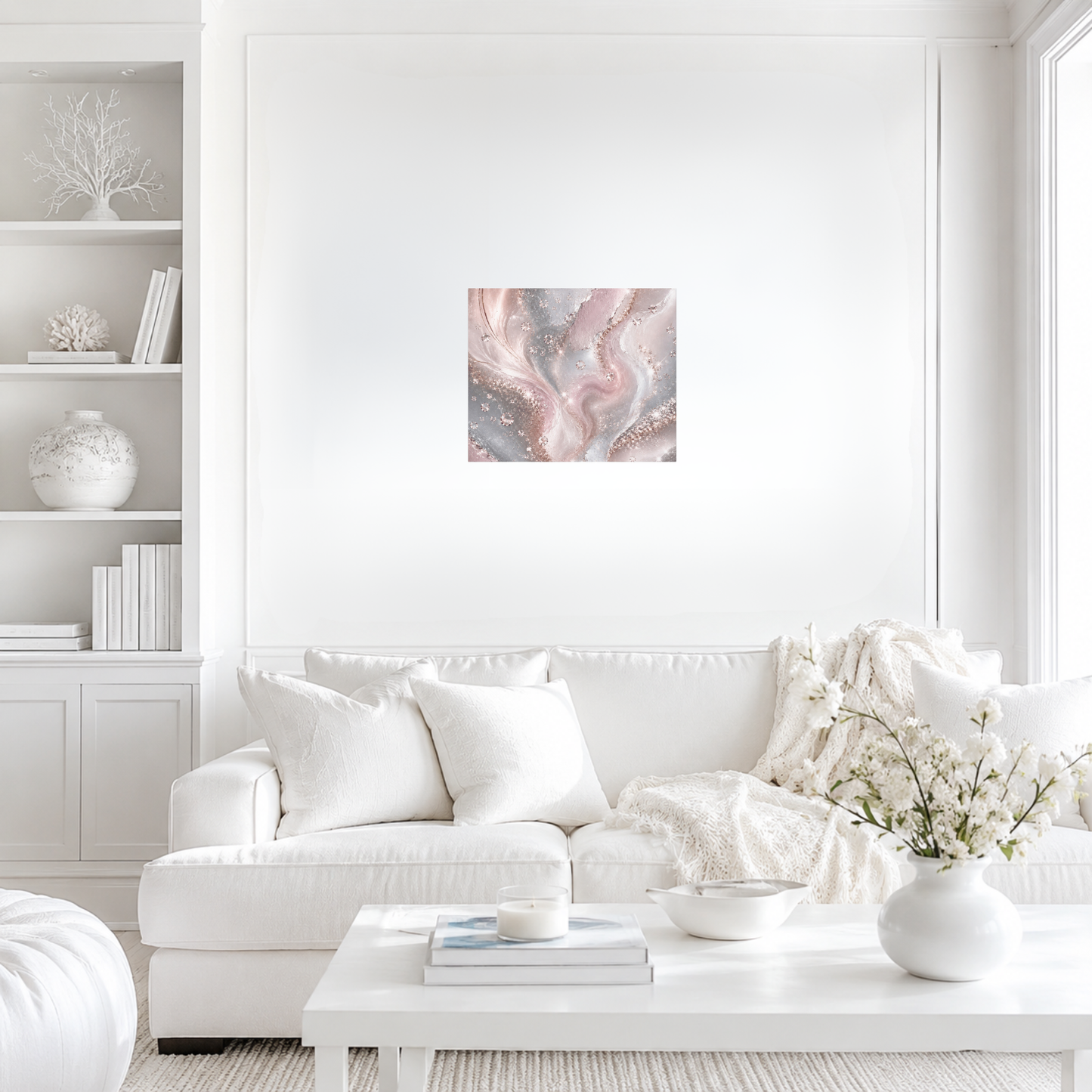 Shimmering Serenity Canvas Wall Art