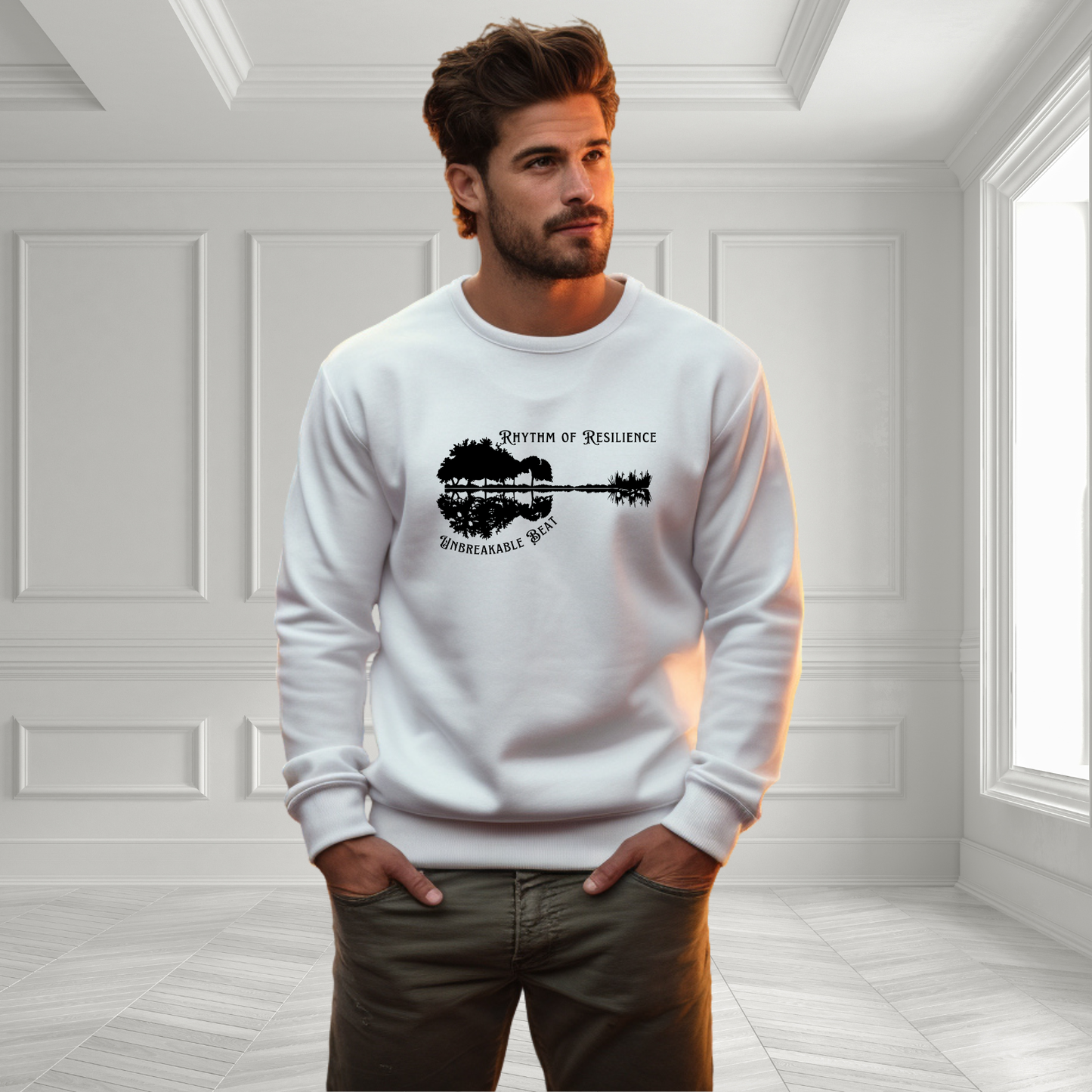Rhythm Of Resilience Crewneck Sweatshirt