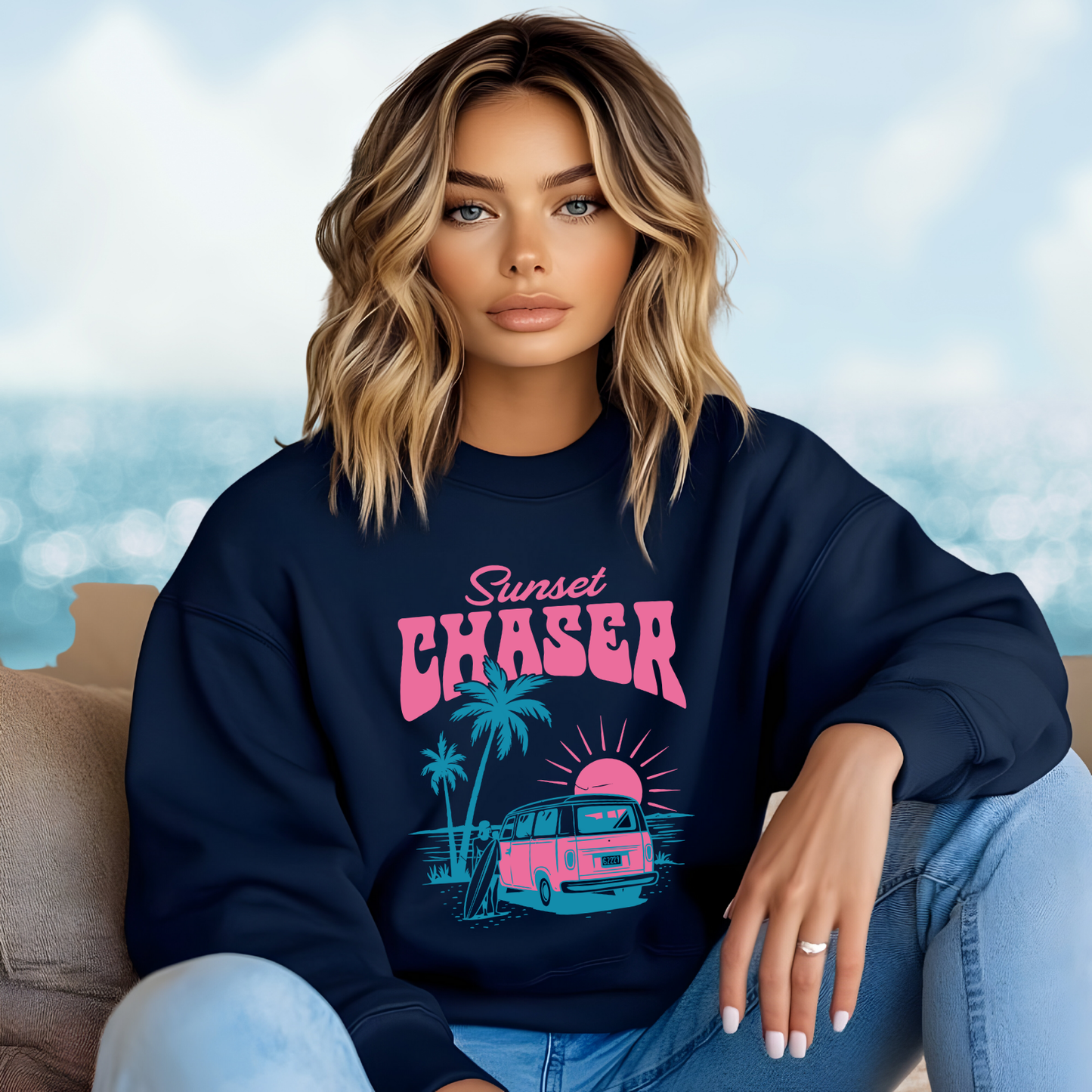 Sunset Chaser Crewneck Sweatshirt