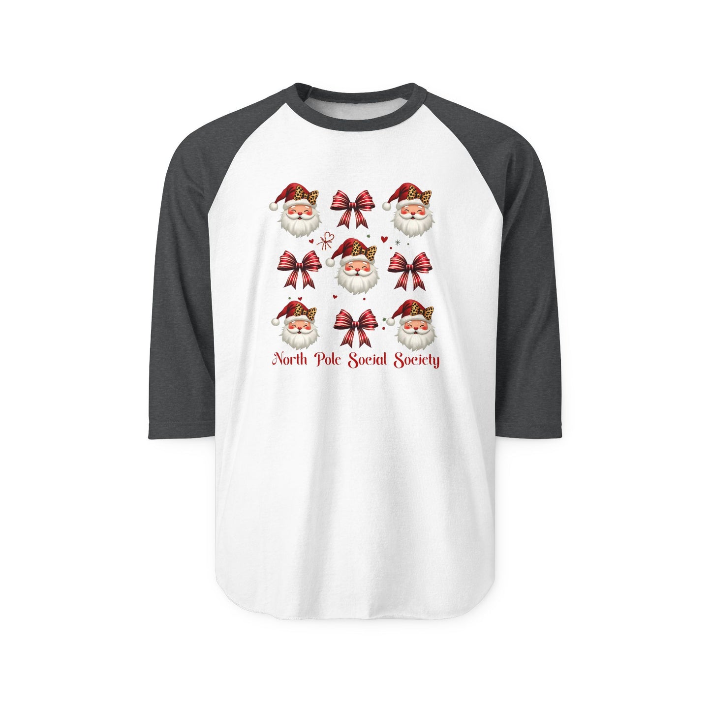 North Pole Social Society Baseball Tee