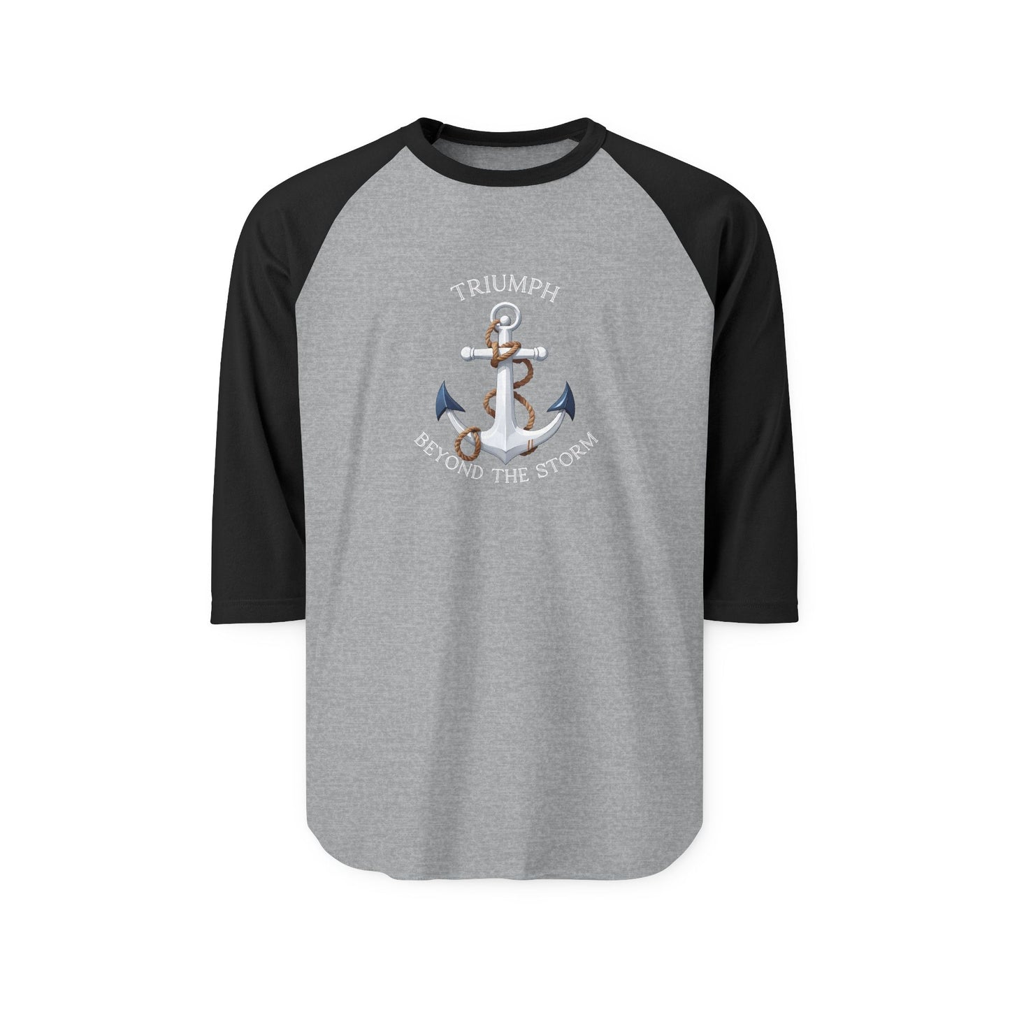 Triumph Beyond The Storm Baseball Tee