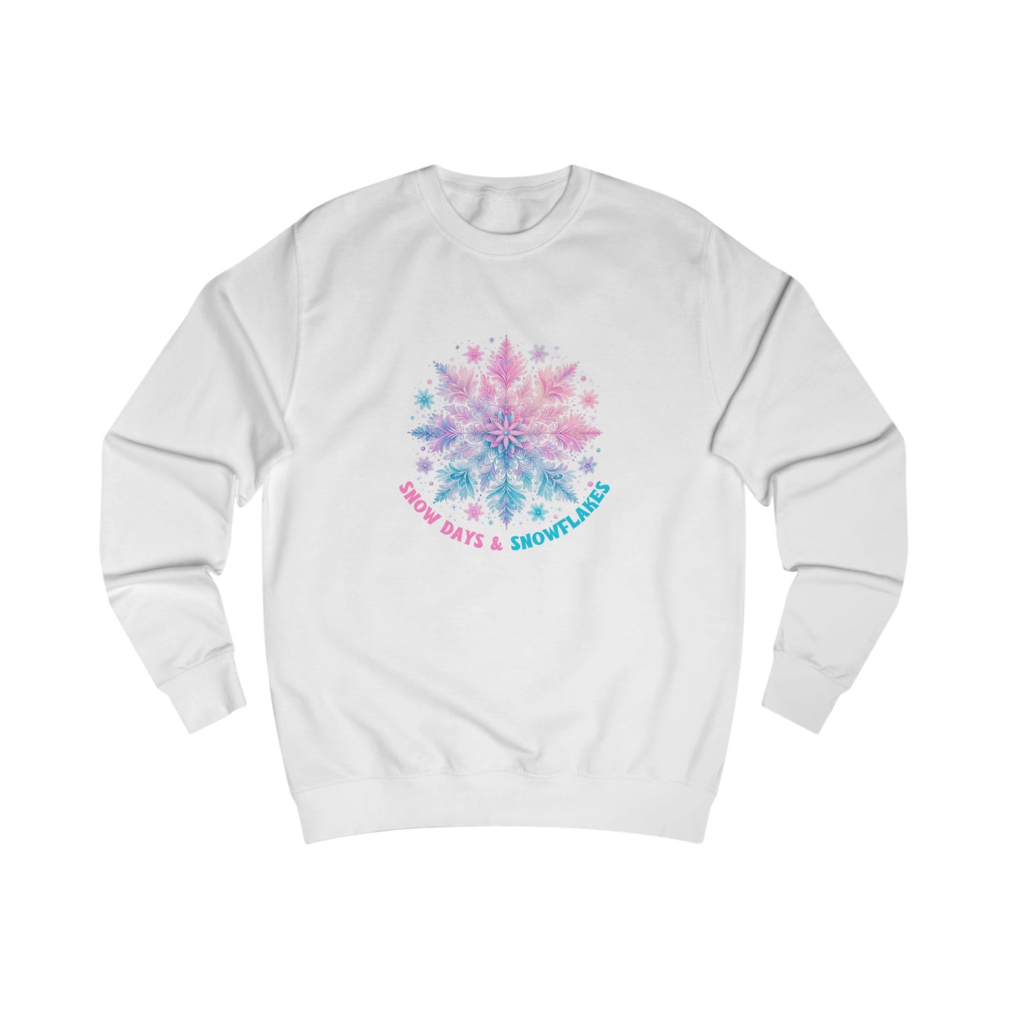 Snow Days & Snowflakes Crewneck Sweatshirt