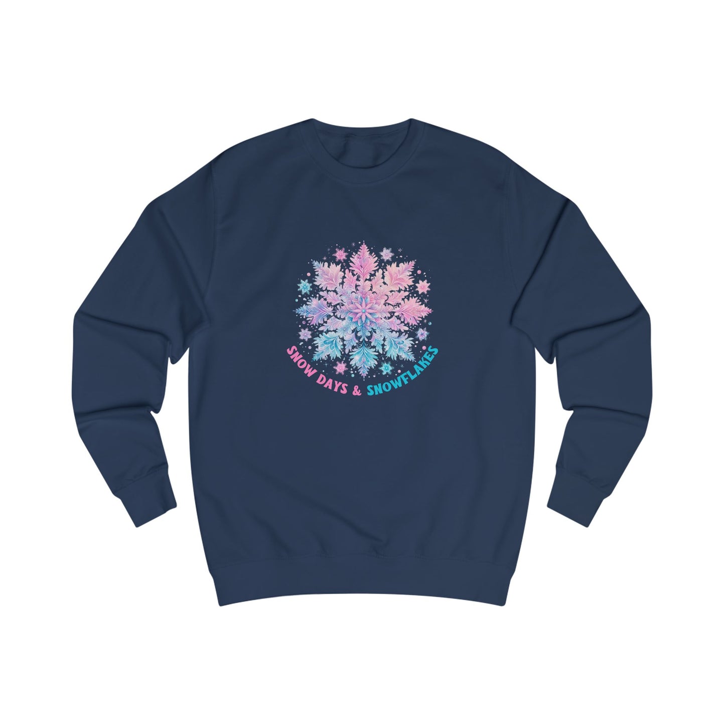 Snow Days & Snowflakes Crewneck Sweatshirt