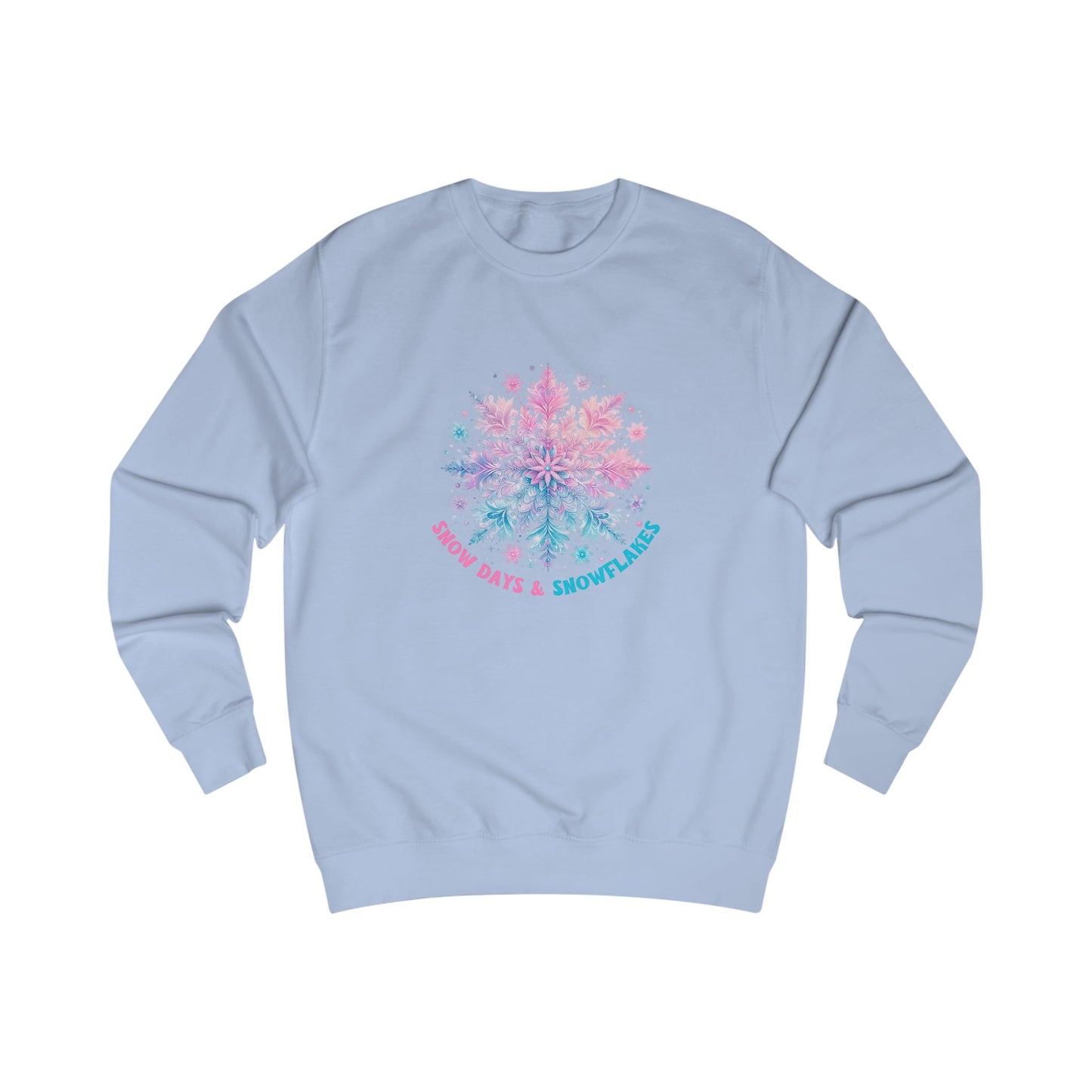 Snow Days & Snowflakes Crewneck Sweatshirt
