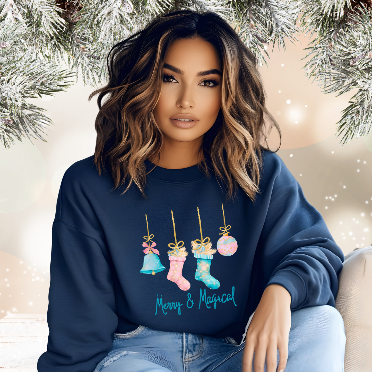 Merry And Magical Crewneck Sweatshirt