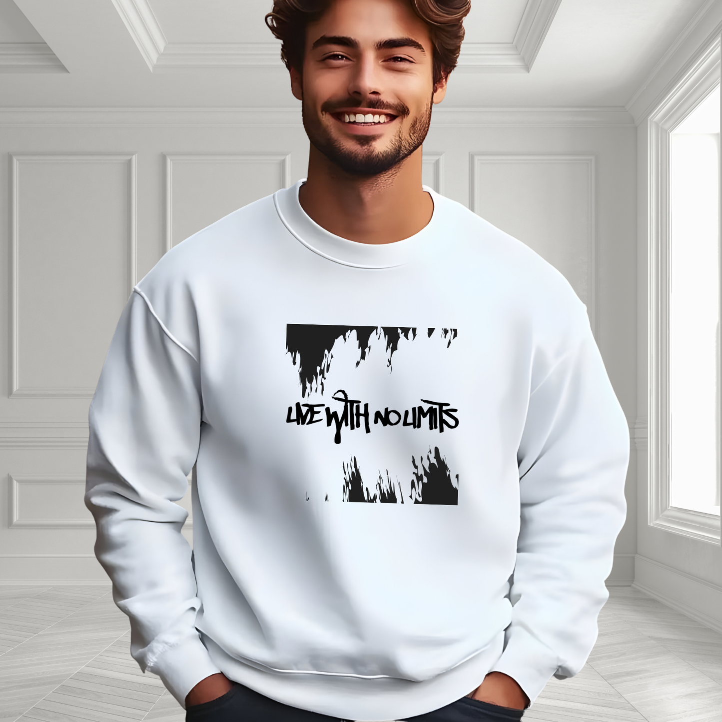 Live With No Limits Crewneck Sweatshirt
