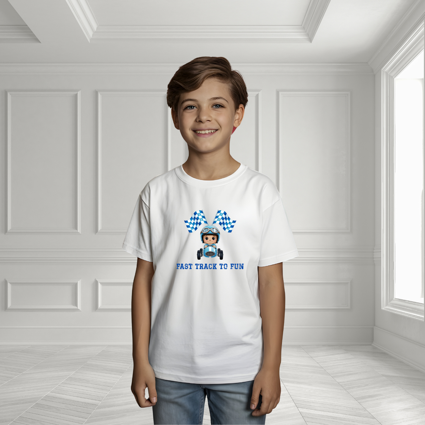 Fast Track To Fun Kid’s T-Shirt