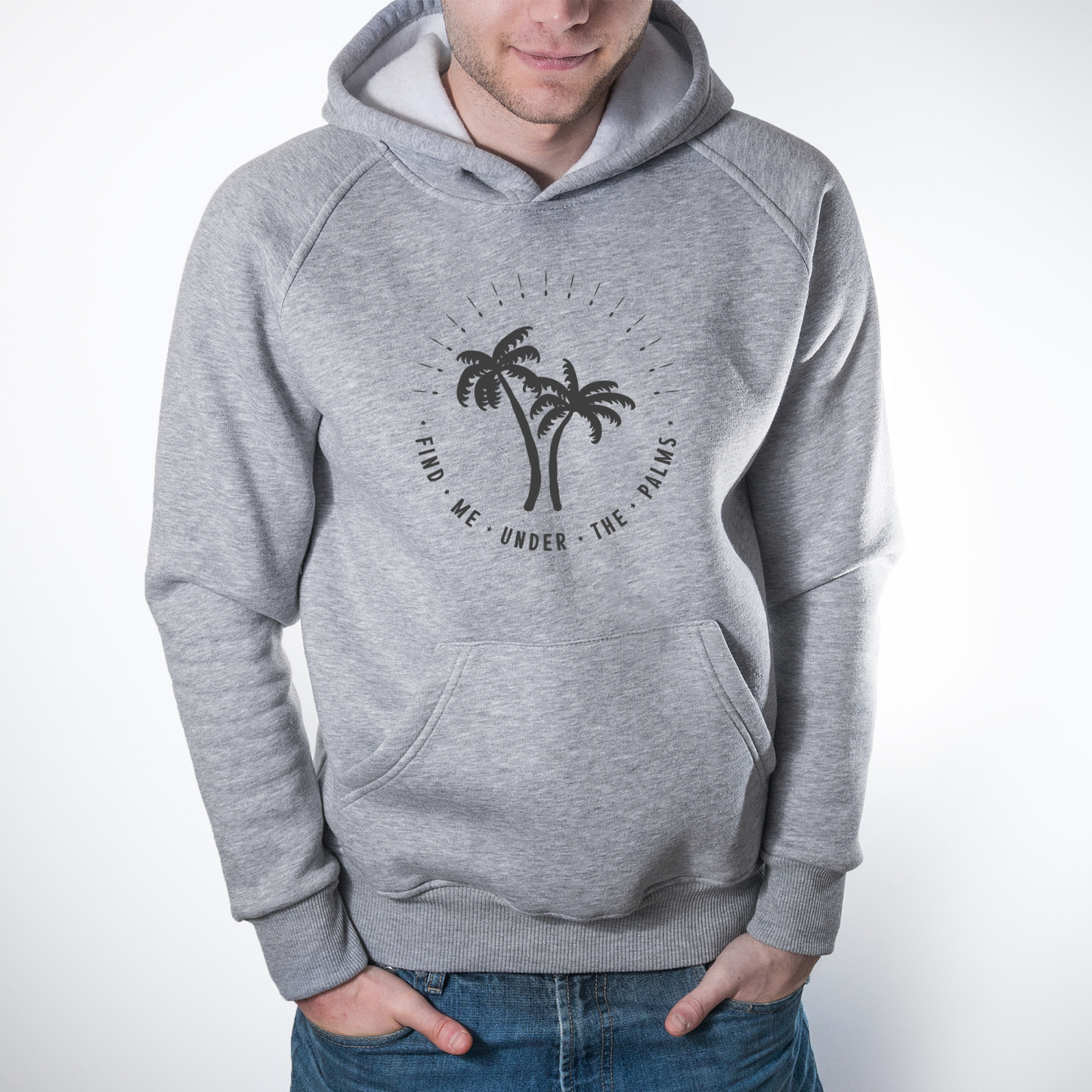 Find Me Under the Palms Pullover Hoodie